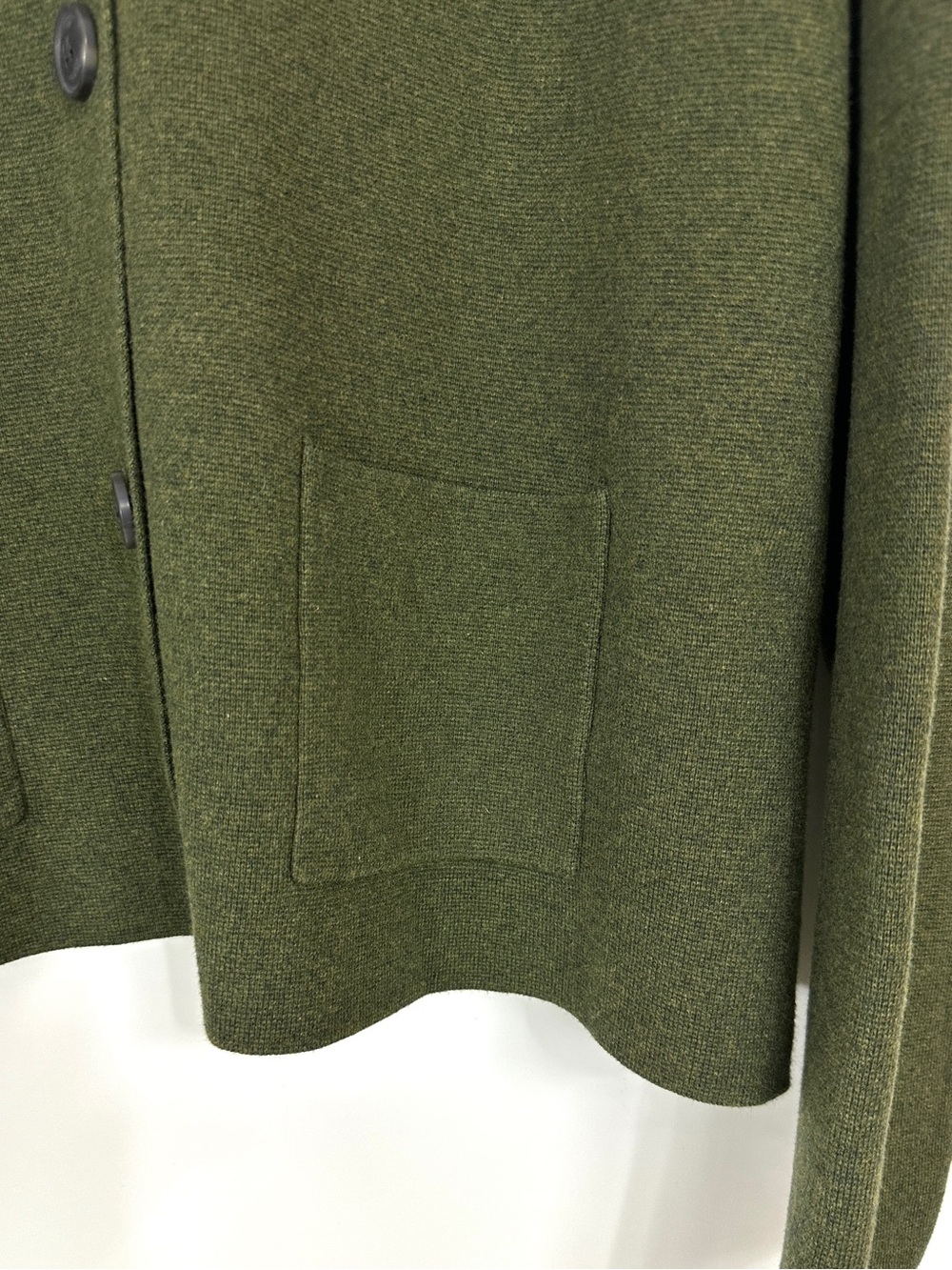 J.Crew Polo Cardigan Sweater In Loden Green - Picture 4 of 6